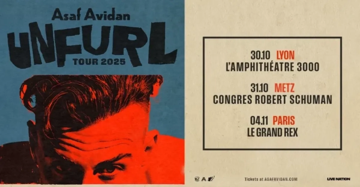 Asaf Avidan at L'amphitheatre Tickets