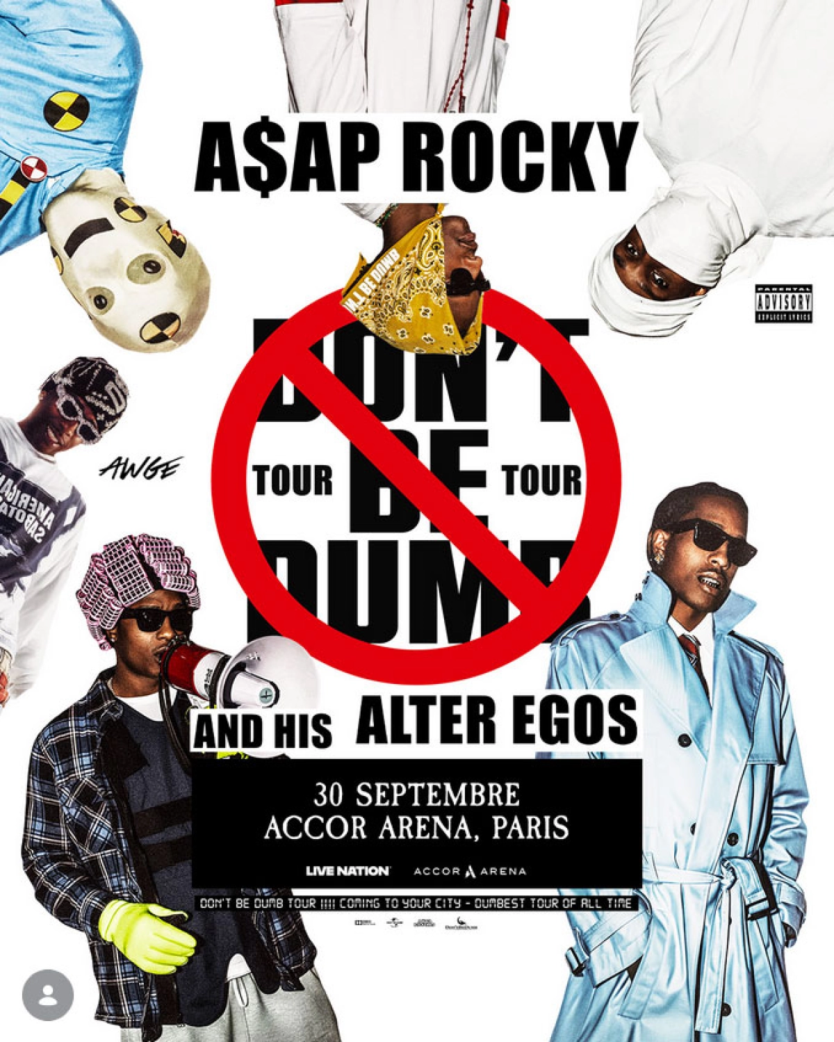 Billets ASAP Rocky (Accor Arena - Paris)