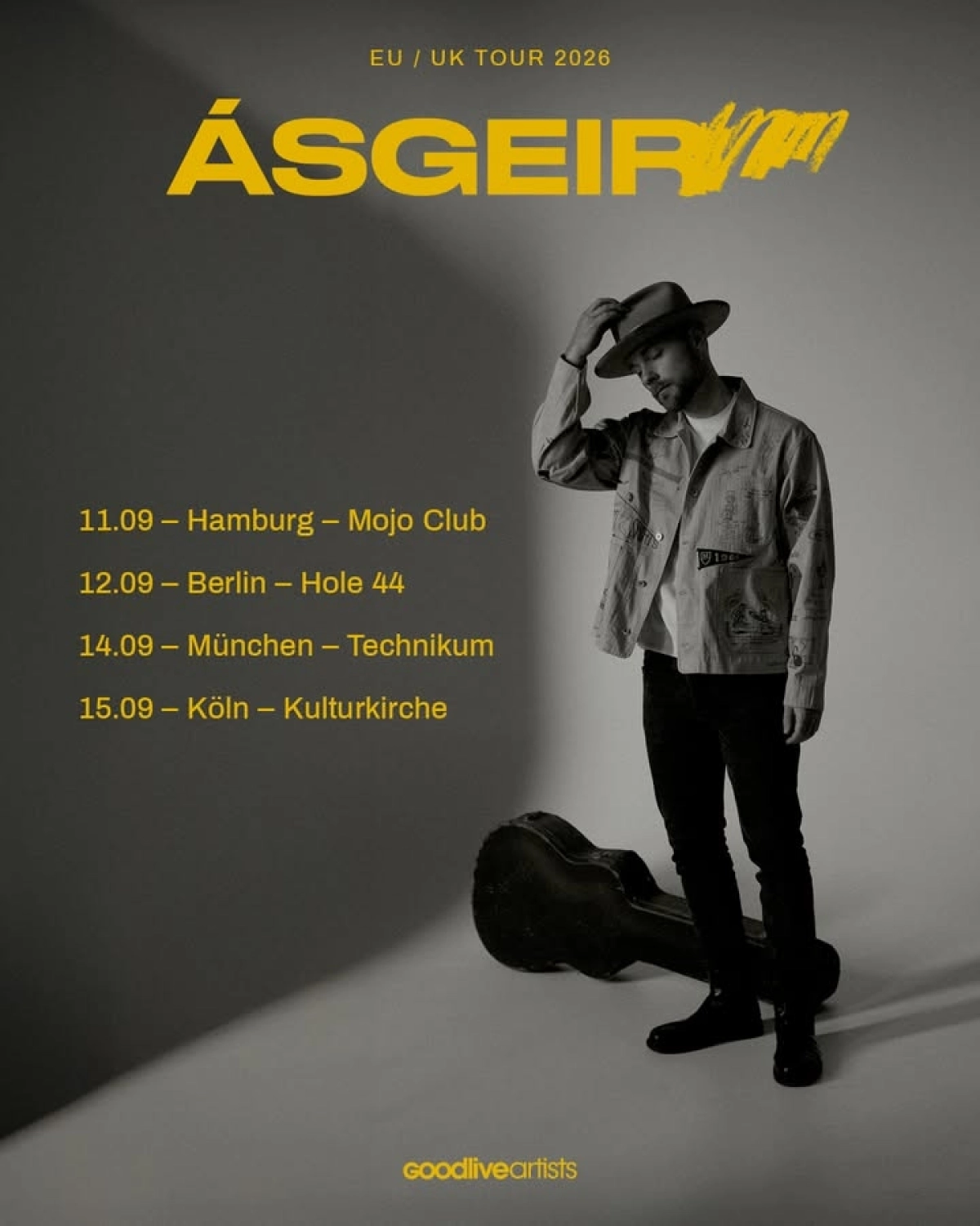 Asgeir at Kulturkirche Köln Tickets