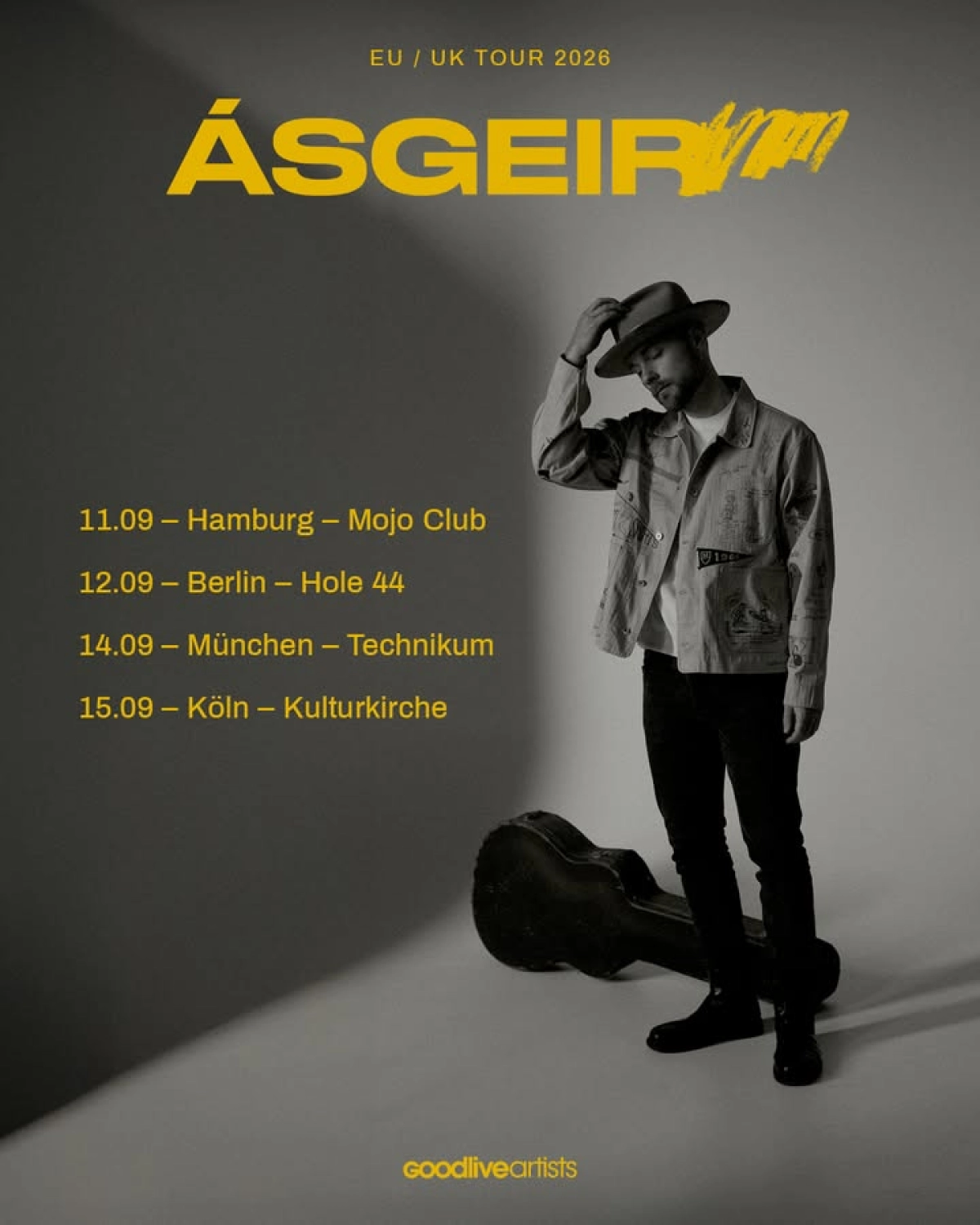 Asgeir at Mojo Club Tickets
