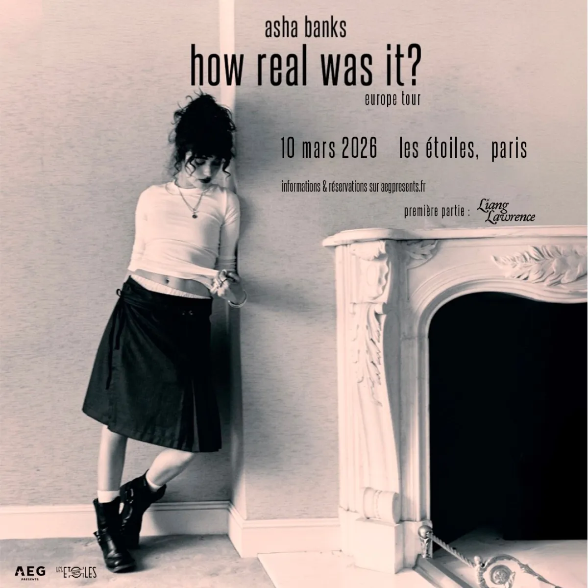 Billets Asha Banks (Les Etoiles - Paris)