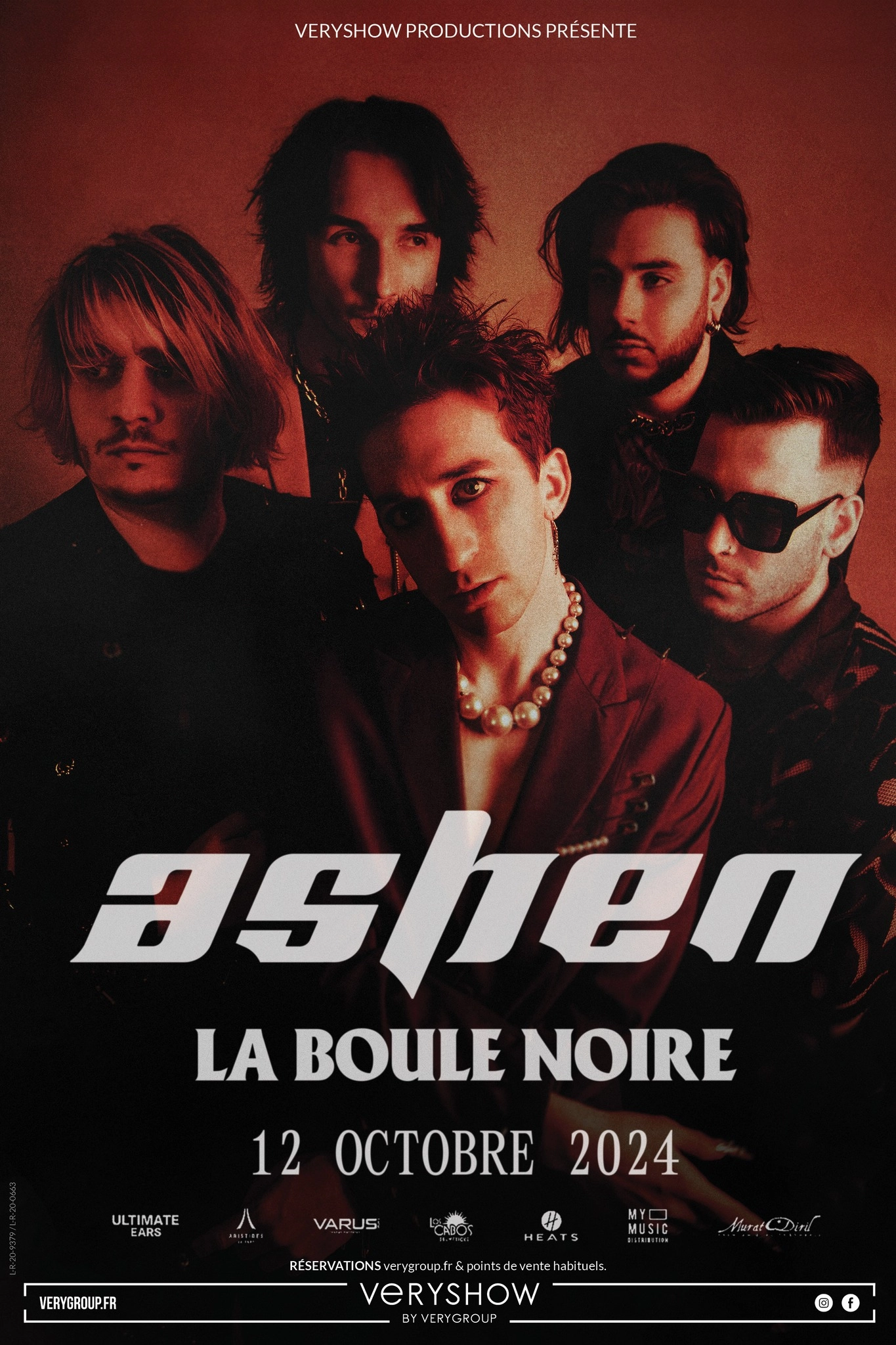 ASHEN at La Boule Noire Tickets