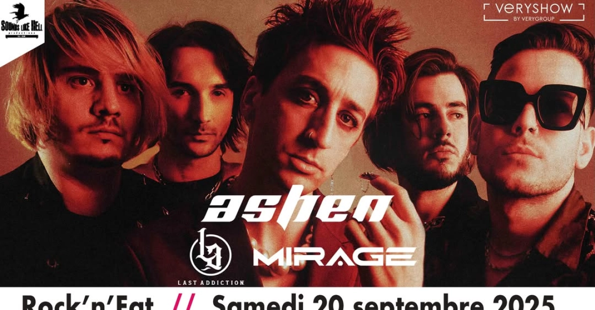 ASHEN en Rock N Eat Tickets
