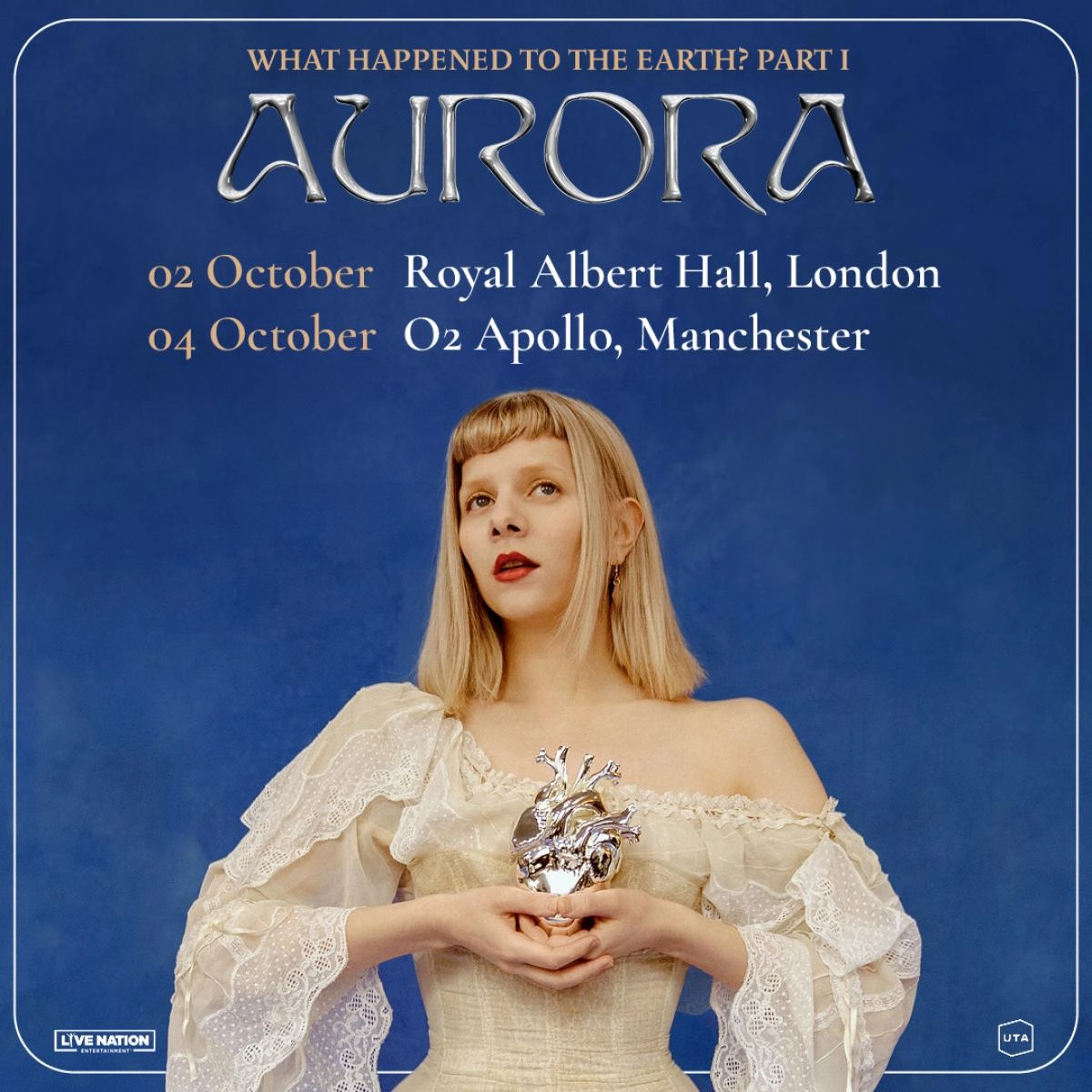 Aurora al O2 Apollo Manchester Tickets