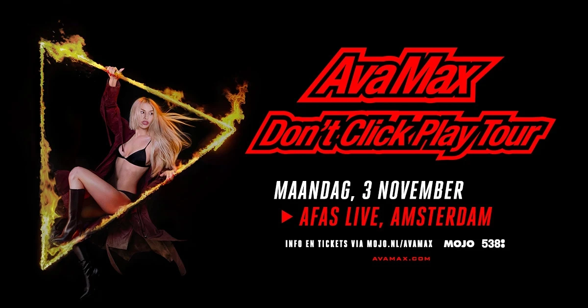 Billets Ava Max (AFAS Live - Amsterdam)