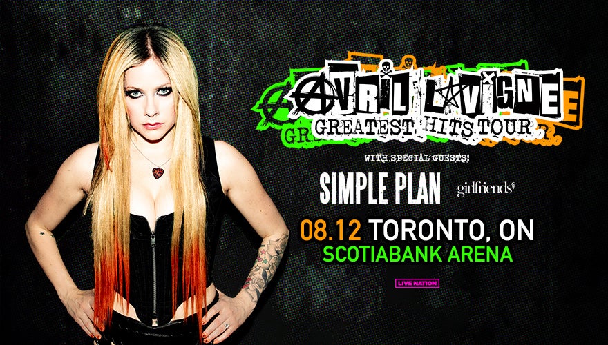 Billets Avril Lavigne: The Greatest Hits (Scotiabank Arena - Toronto)