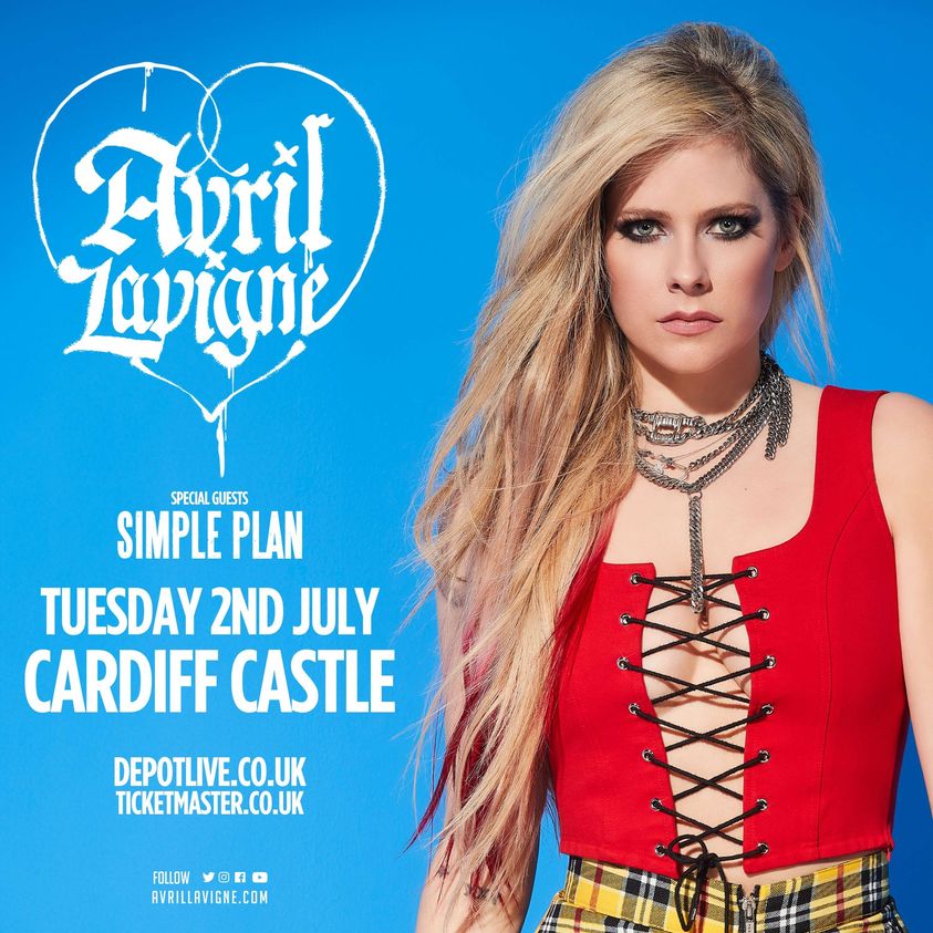 Avril Lavigne al Cardiff Castle Tickets