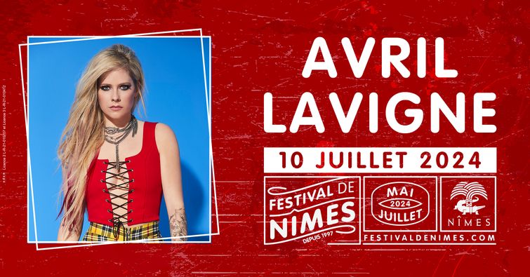 Avril Lavigne en Arenes de Nimes Tickets