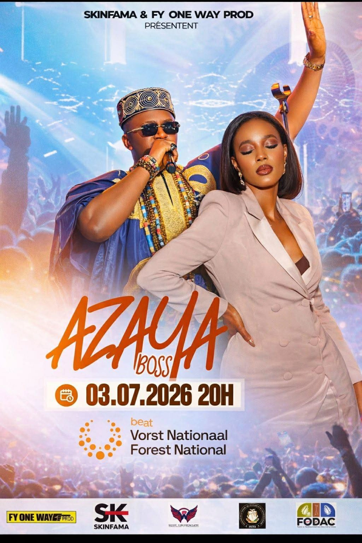 Billets Azaya (Forest National - Bruxelles)