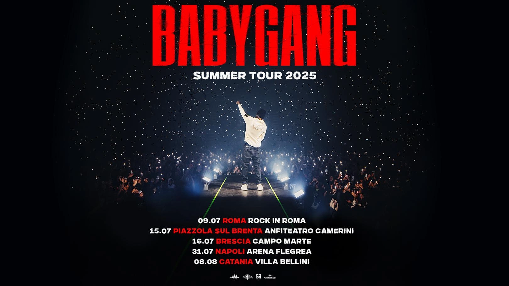 Billets Baby Gang (Arena Flegrea - Naples)