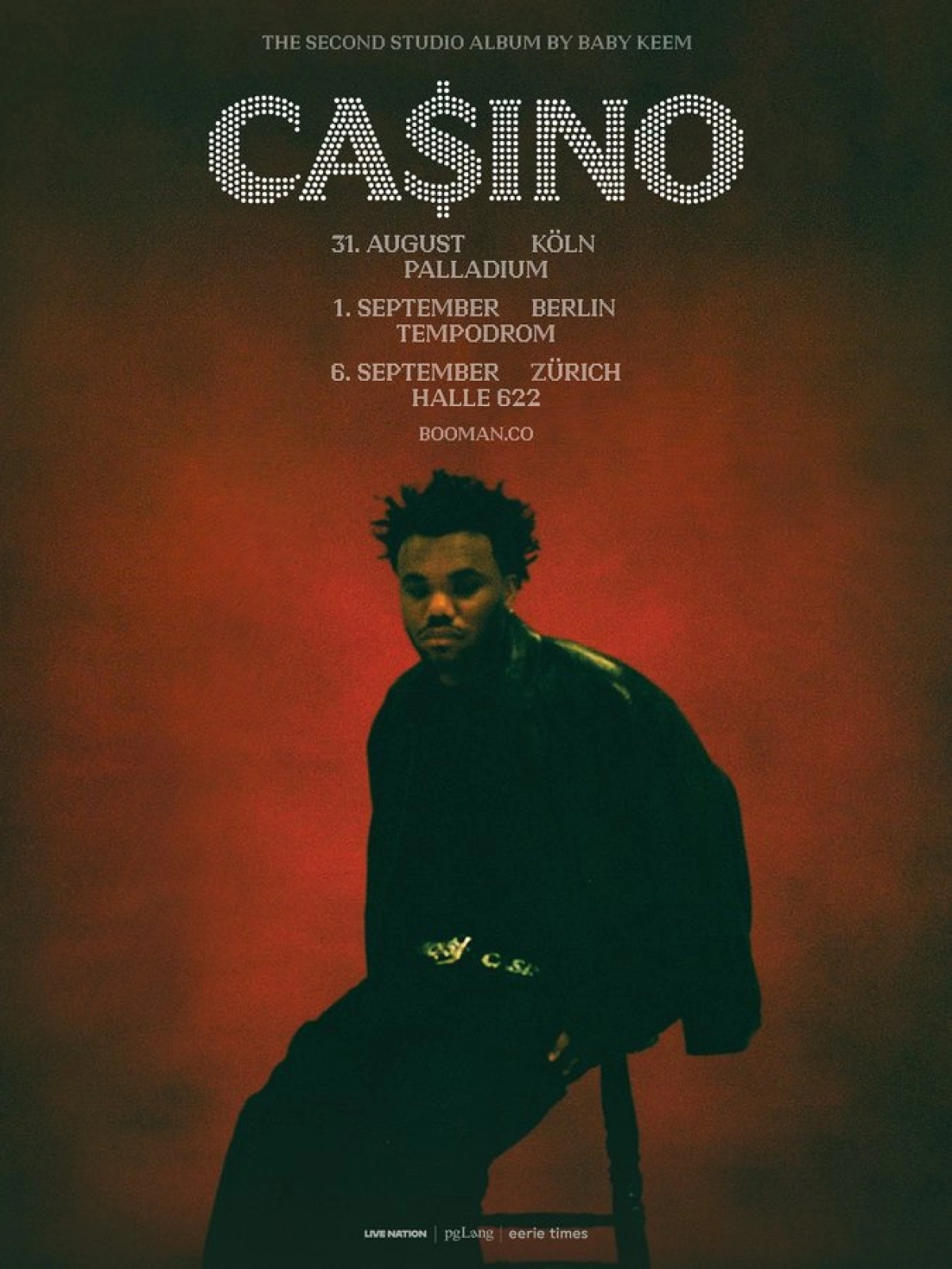 Billets Baby Keem (Tempodrom - Berlin)