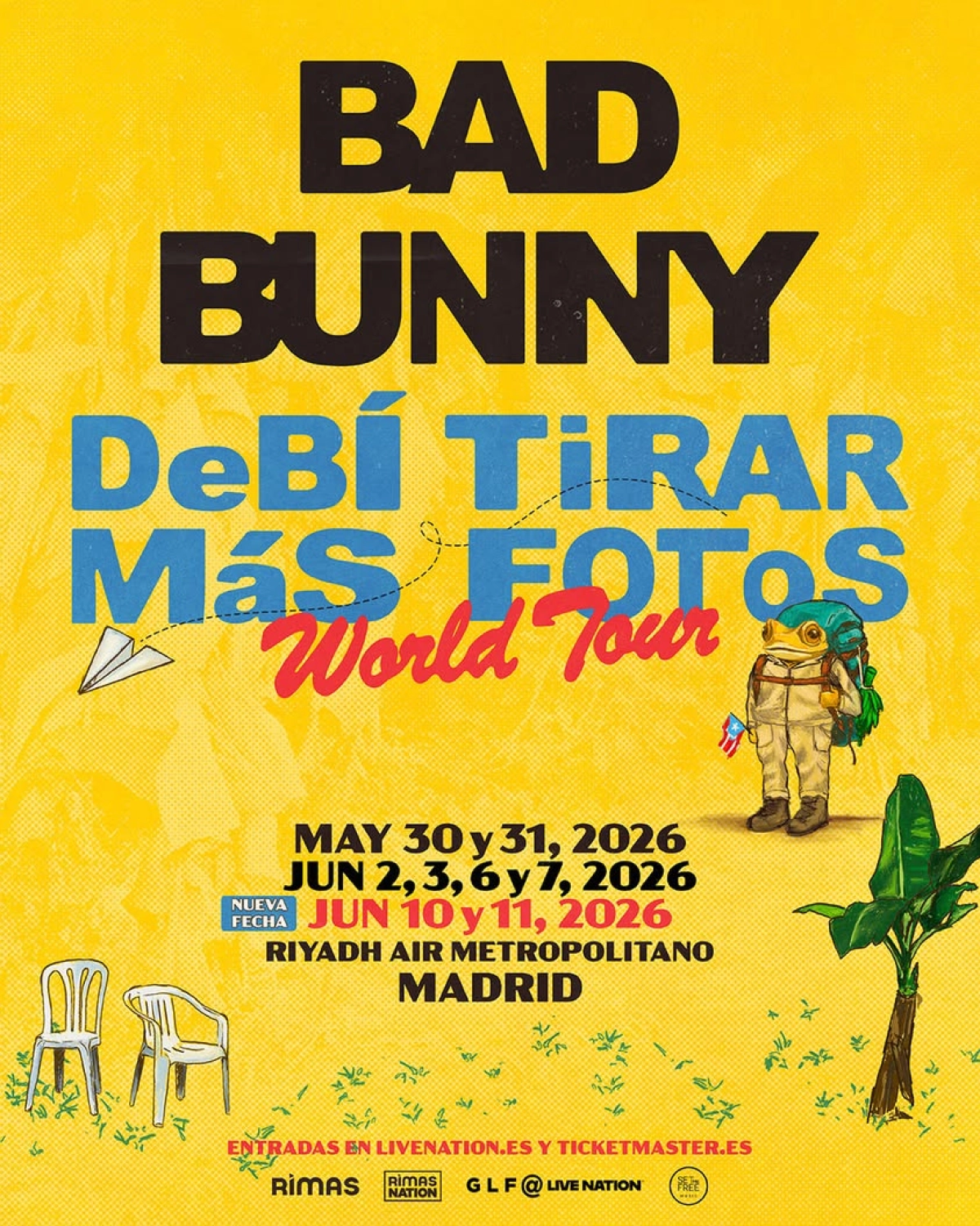 Billets Bad Bunny (Civitas Metropolitano - Madrid)