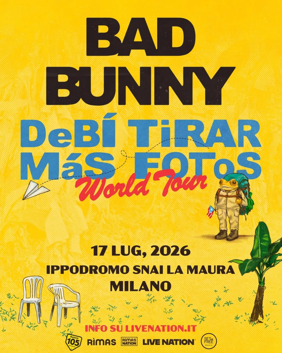 Billets Bad Bunny (Ippodromo Snai San Siro - Milan)