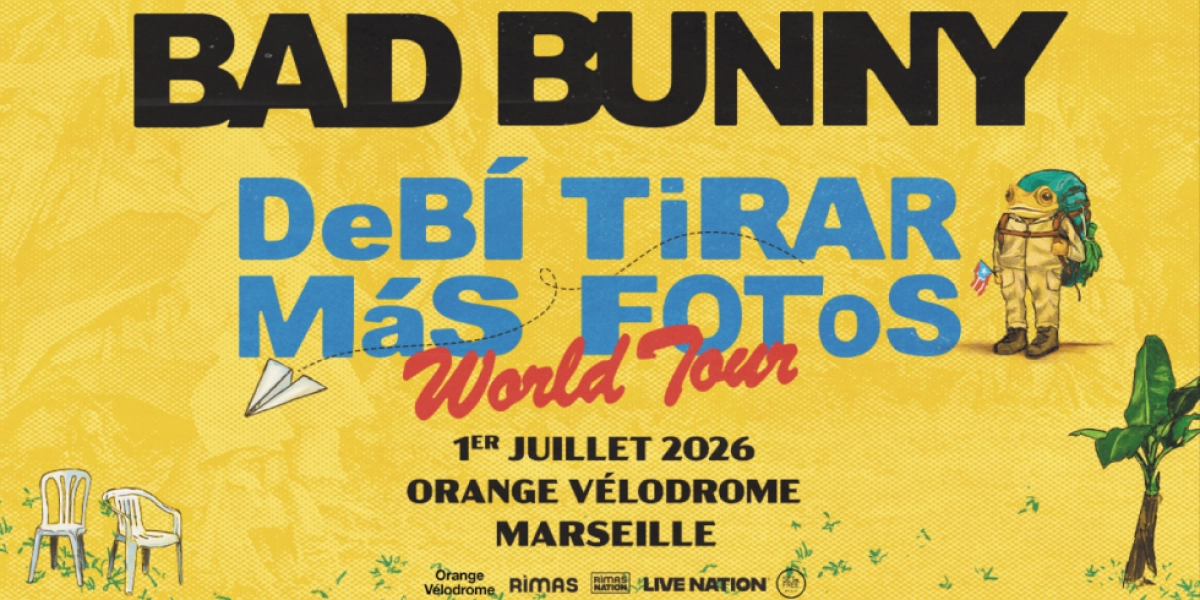 Billets Bad Bunny (Orange Velodrome - Marseille)