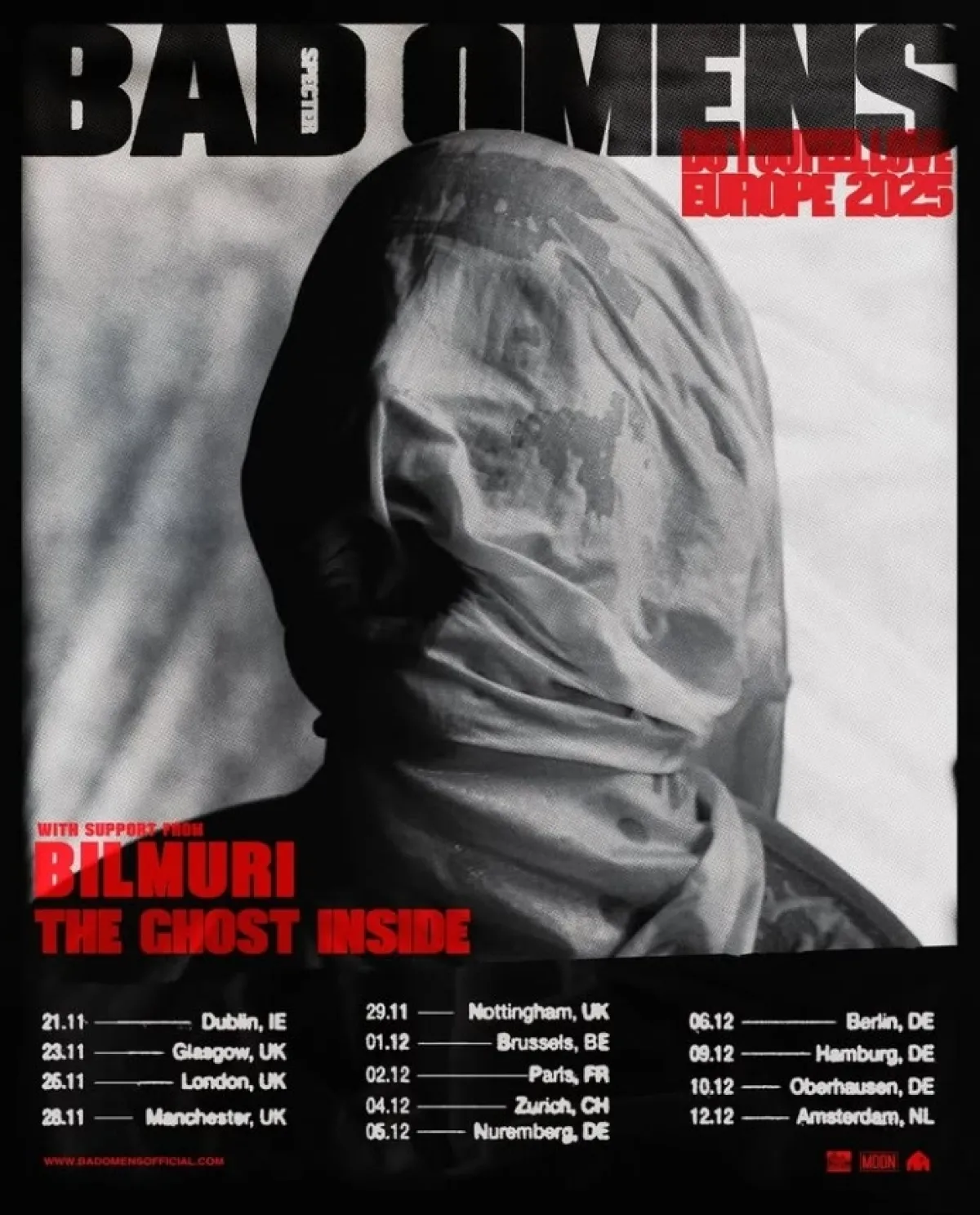 Billets Bad Omens (Max-Schmeling-Halle - Berlin)