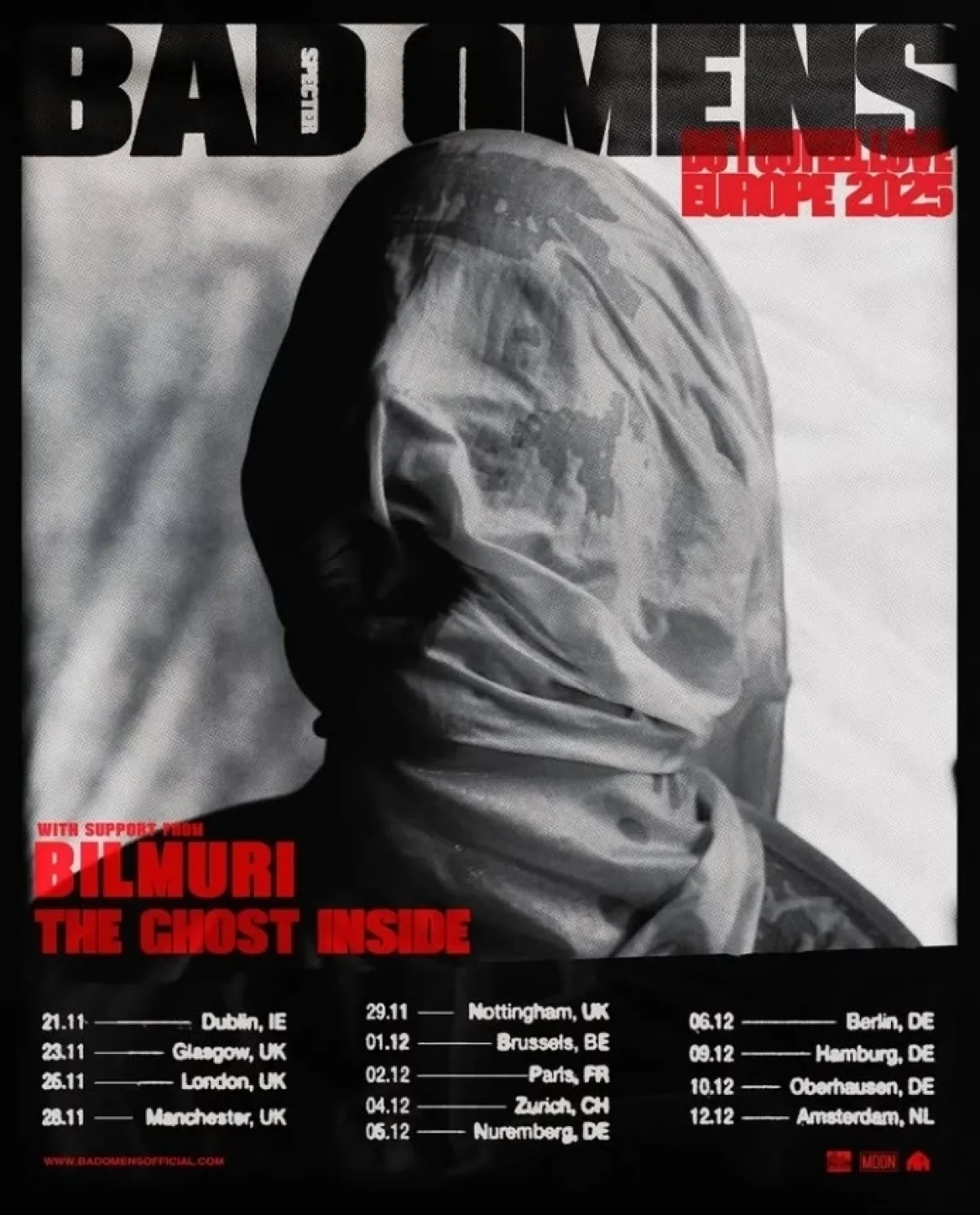 Billets Bad Omens (The Hall Zürich - Dübendorf)