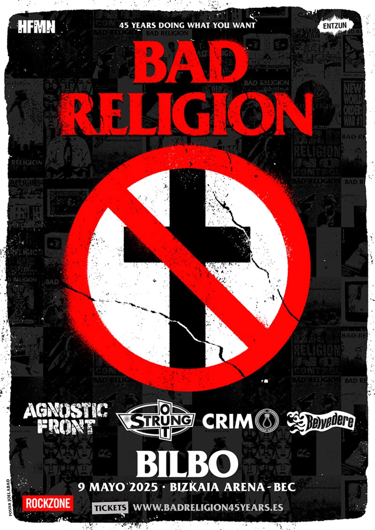 Billets Bad Religion (BEC Bilbao Exhibition Centre - Bilbao)