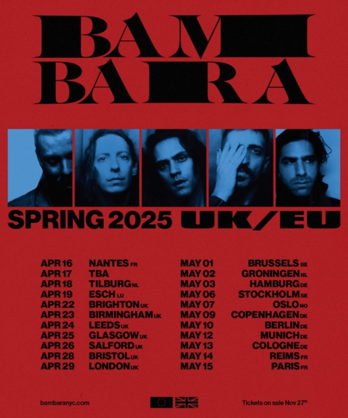Billets Bambara (Lido Berlin - Berlin)
