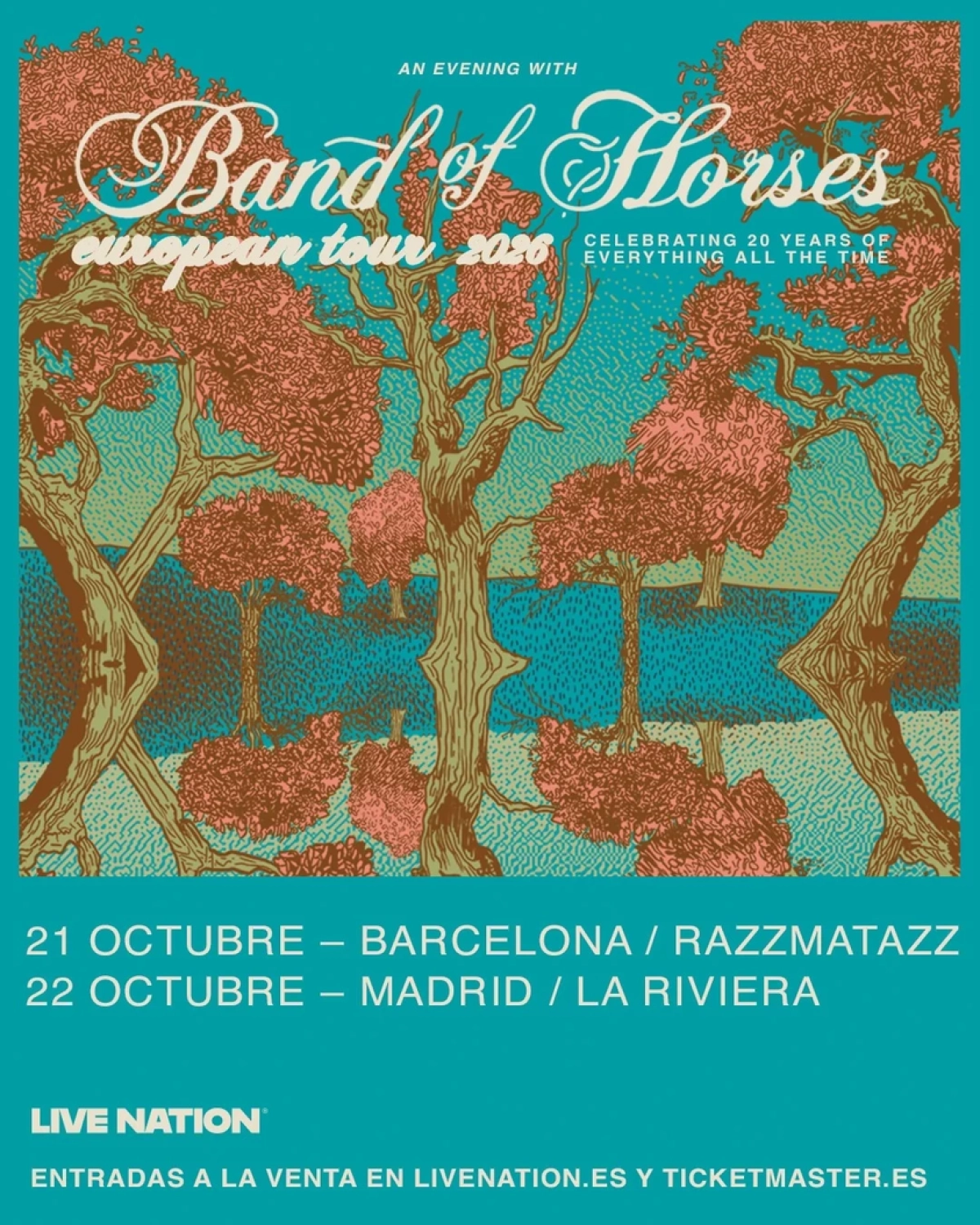 Band of Horses en Razzmatazz Tickets