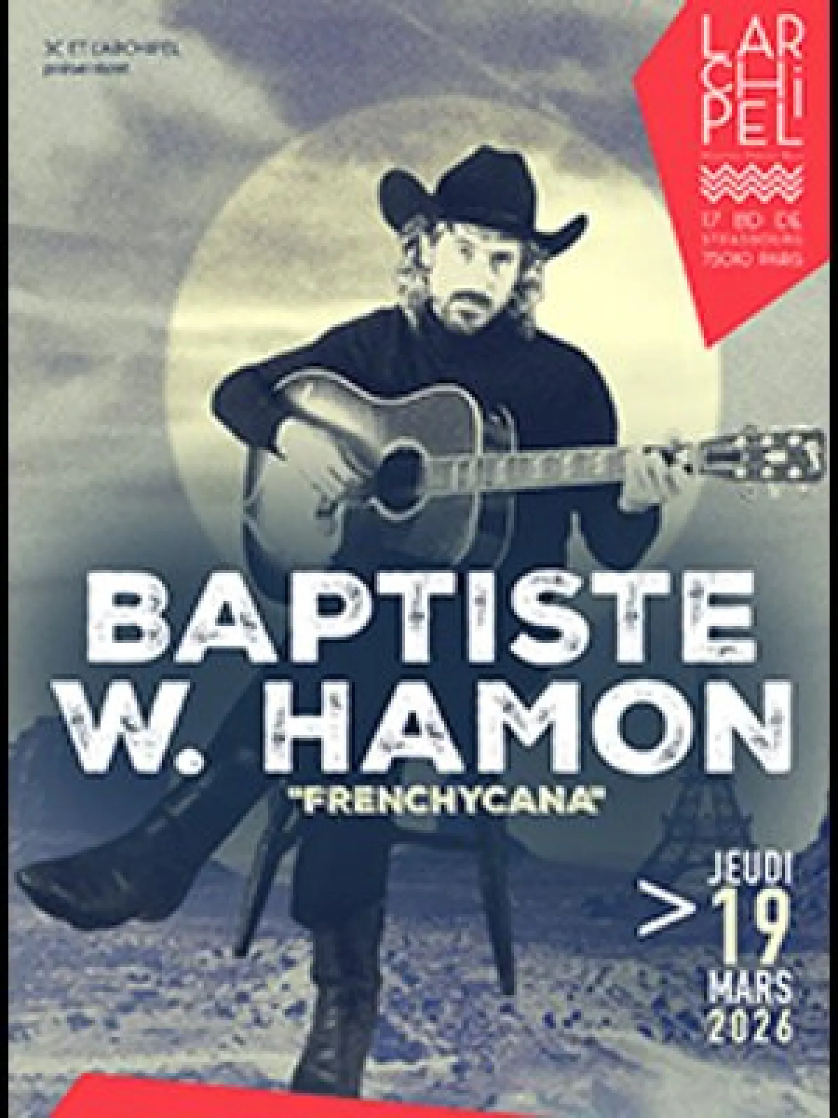 Baptiste W. Hamon en L'Archipel Paris Tickets
