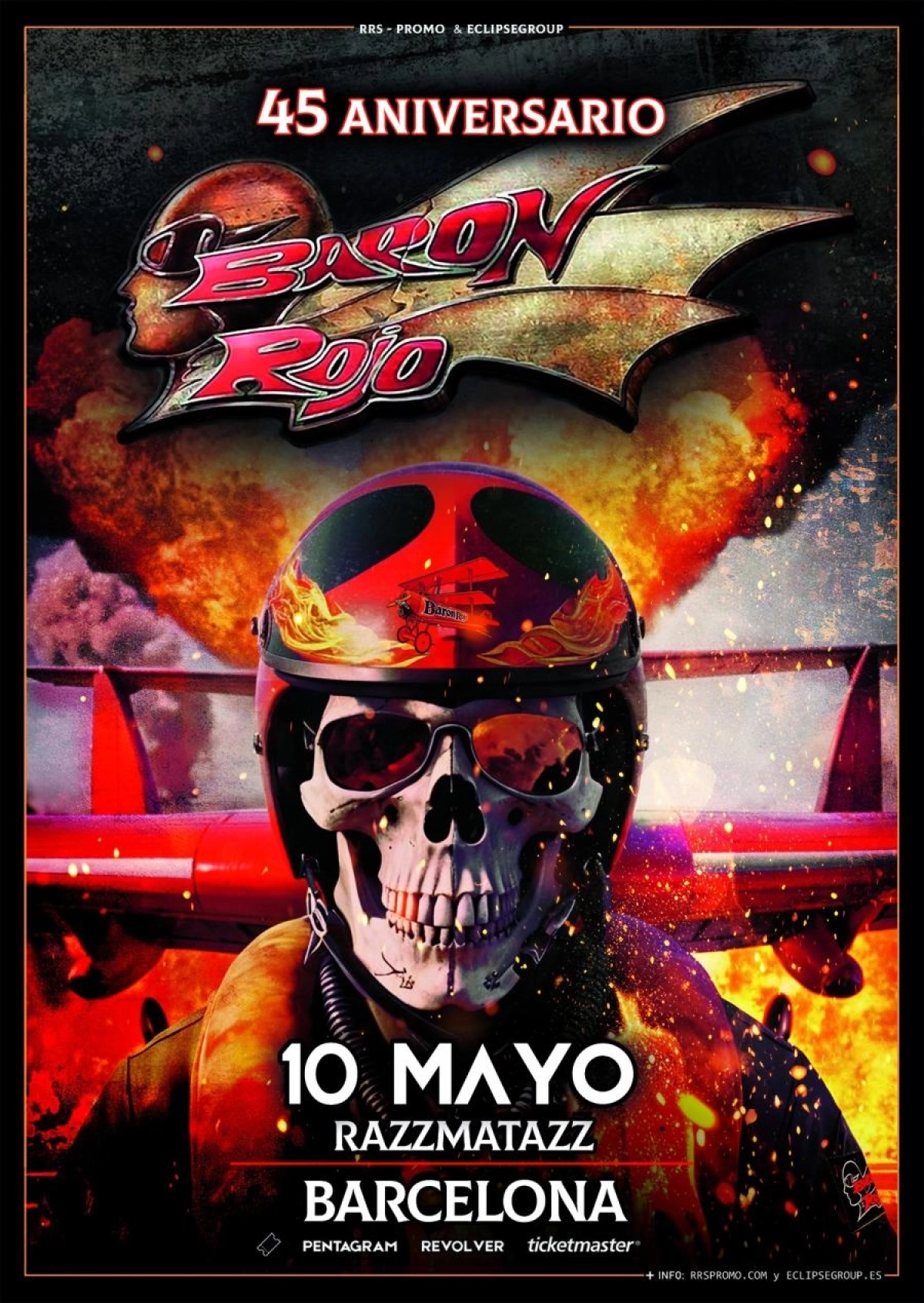 Billets Baron Rojo (Razzmatazz - Barcelone)