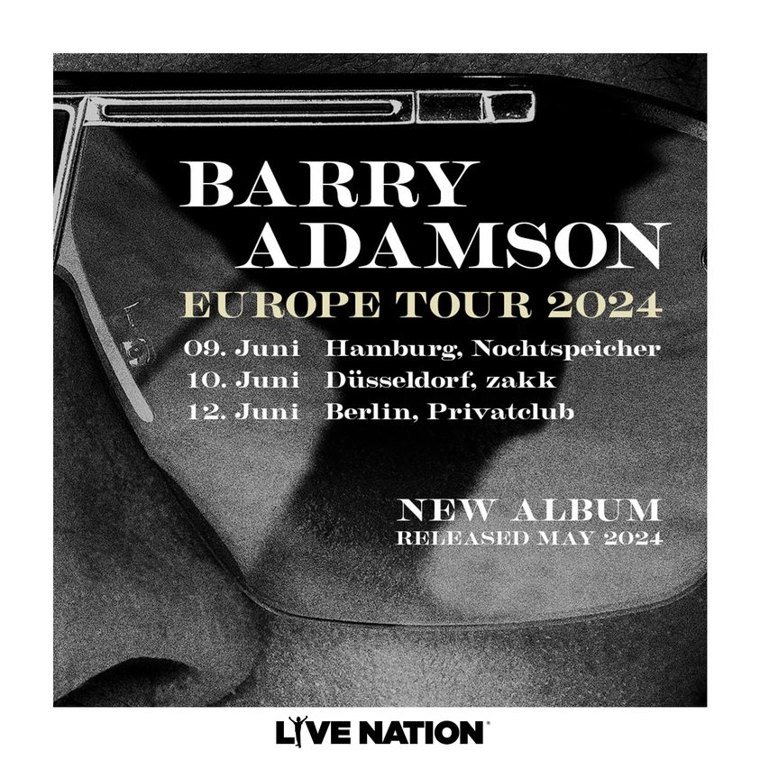 Billets Barry Adamson - Europe Tour 2024 (Privatclub - Berlin)