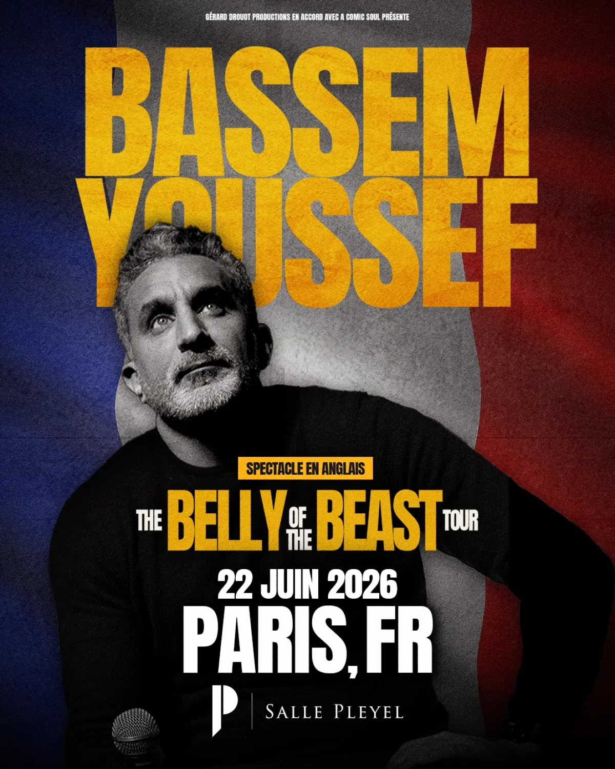 Billets Bassem Youssef (Salle Pleyel - Paris)