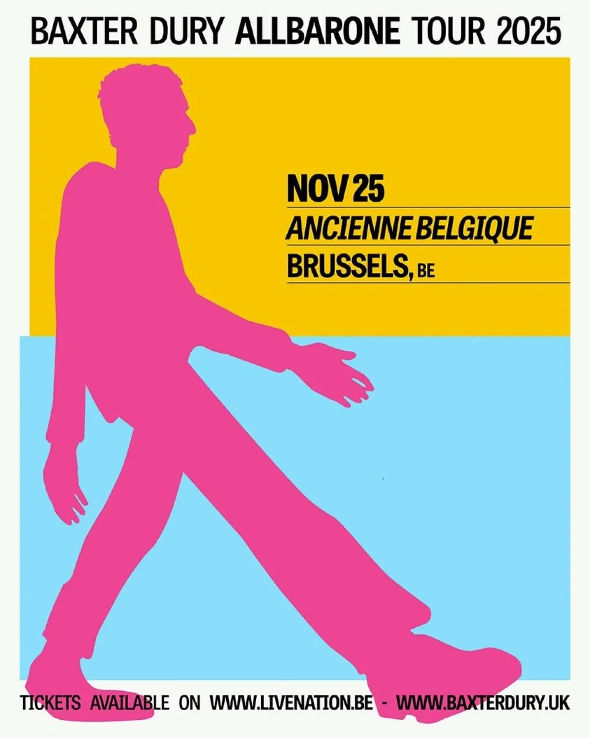 Billets Baxter Dury (Ancienne Belgique - Bruxelles)