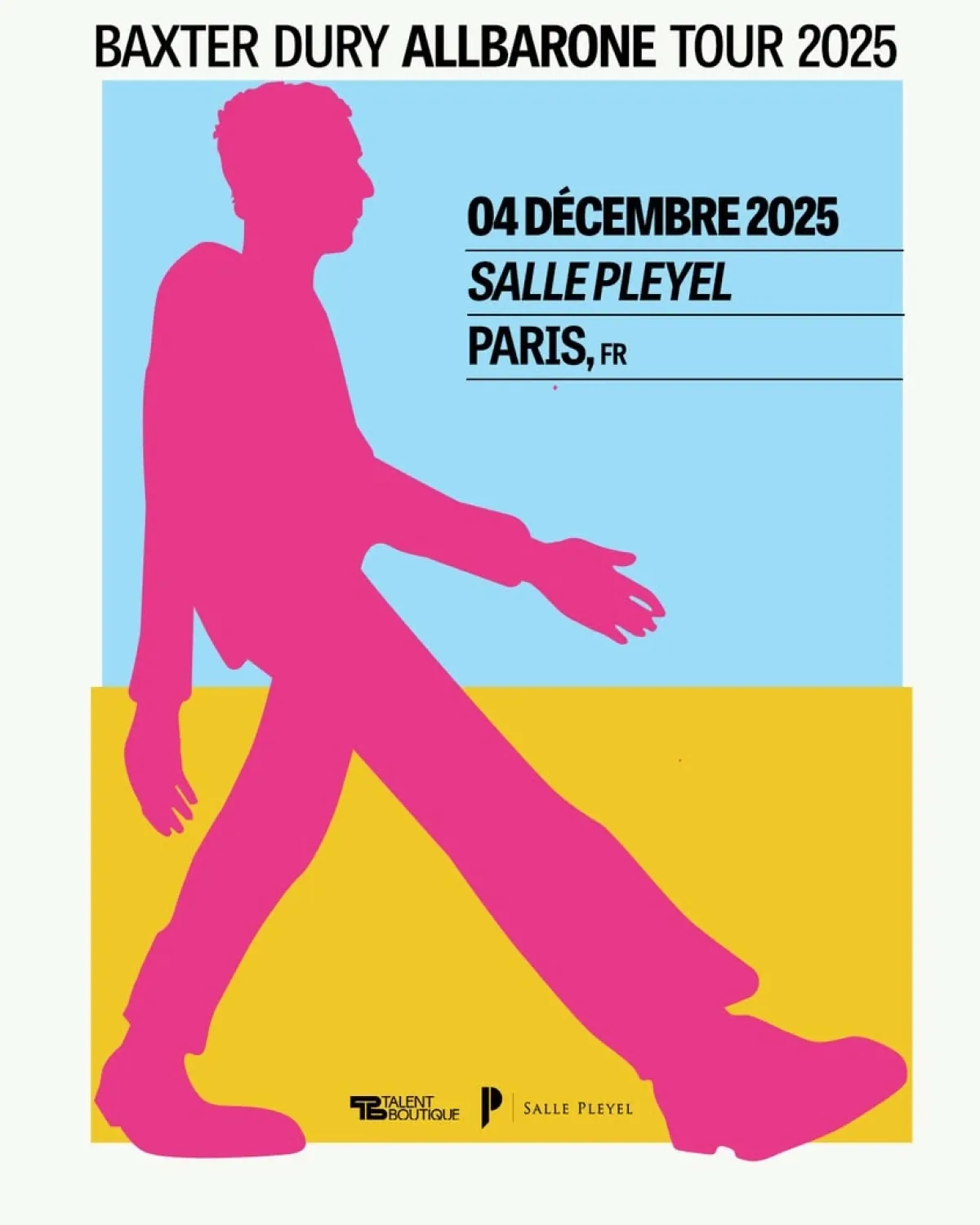 Billets Baxter Dury (Salle Pleyel - Paris)
