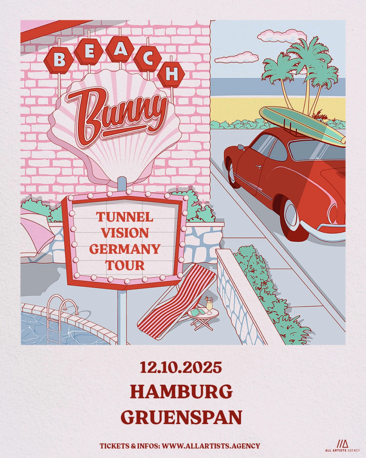 Billets Beach Bunny (Gruenspan - Hambourg)