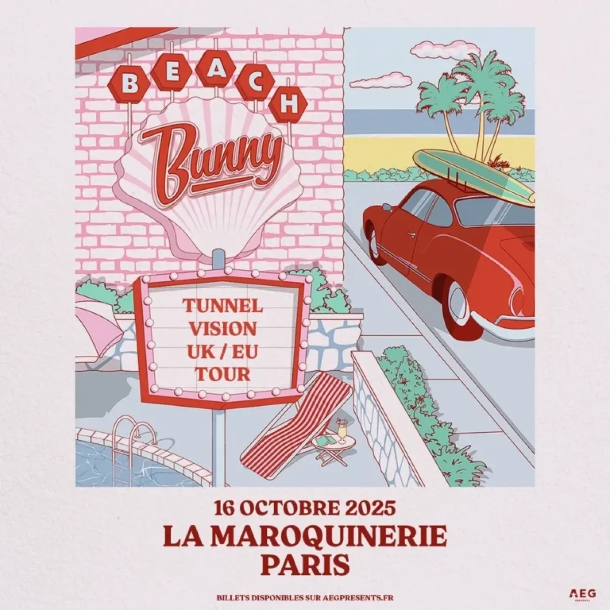 Billets Beach Bunny (La Maroquinerie - Paris)