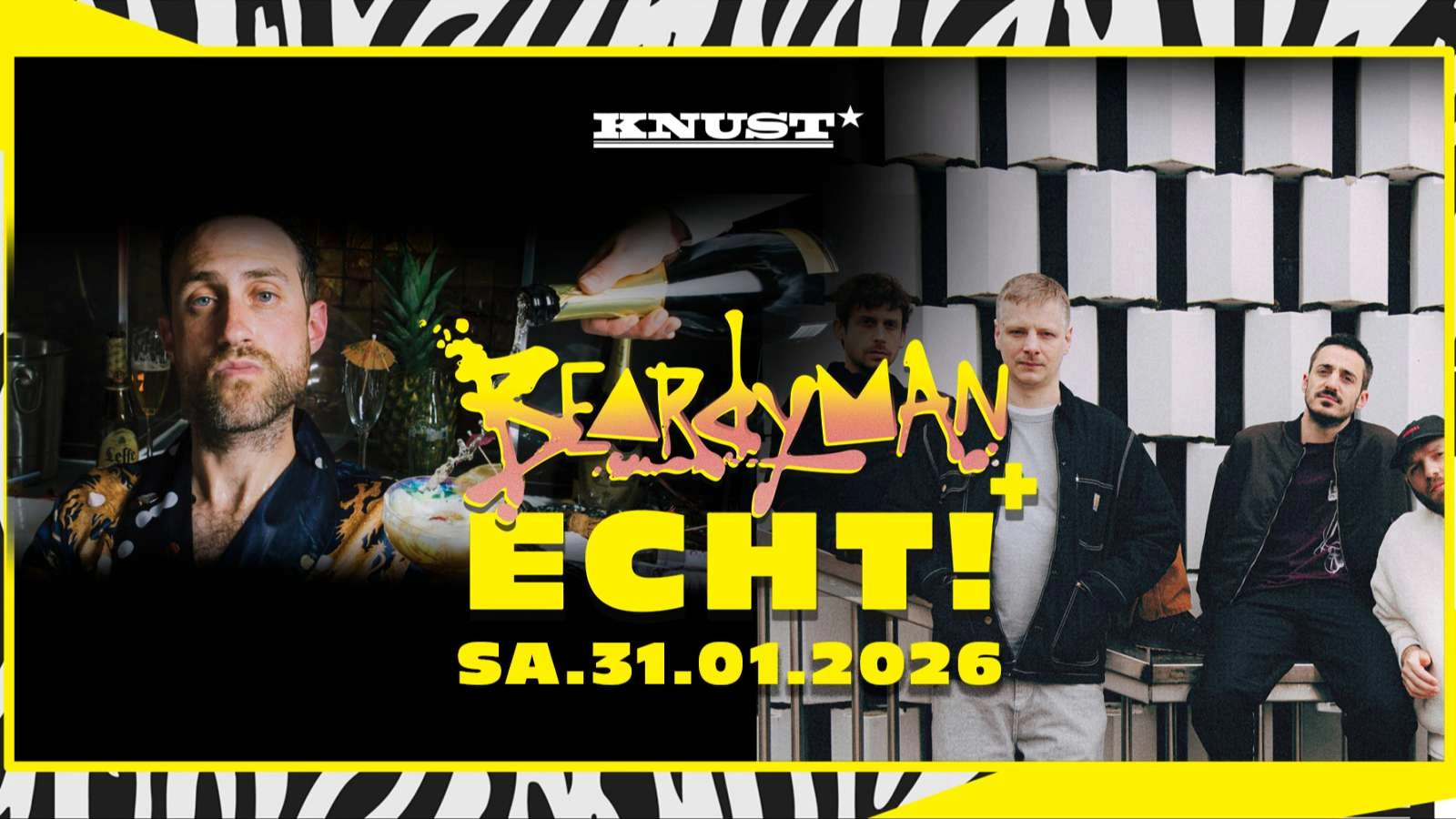 Beardyman - Echt! at Knust Tickets