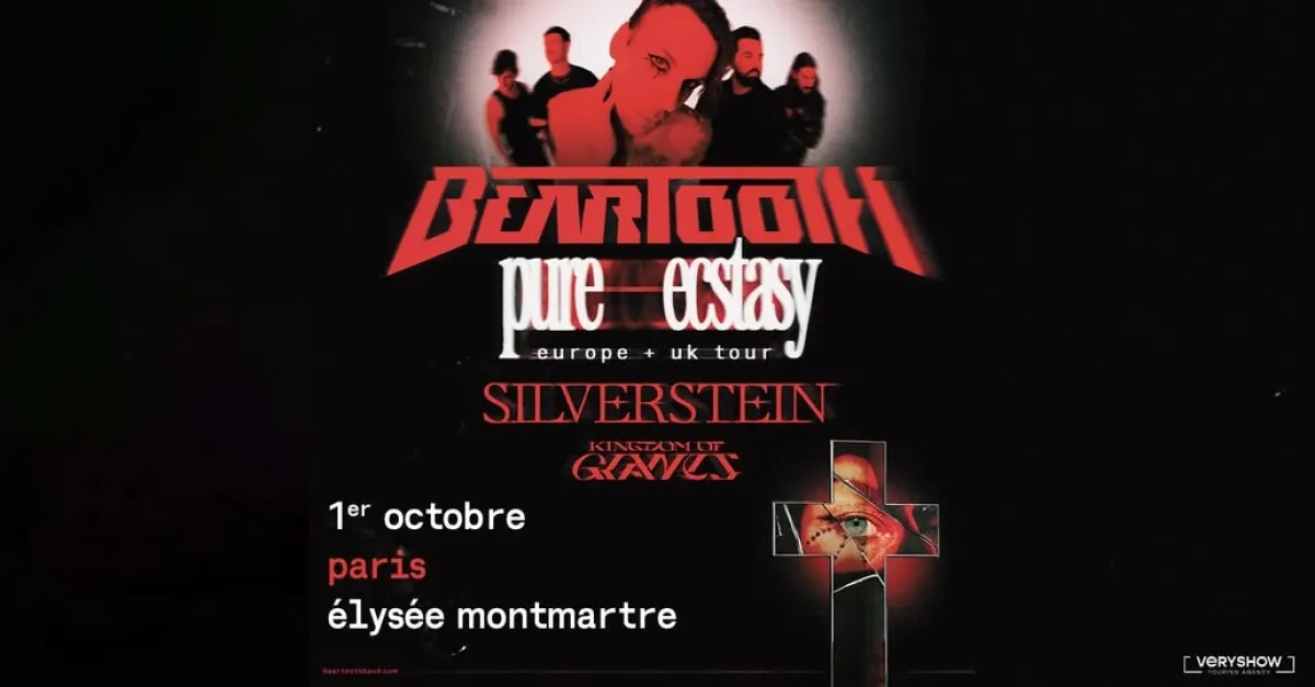 Billets Beartooth (Elysee Montmartre - Paris)
