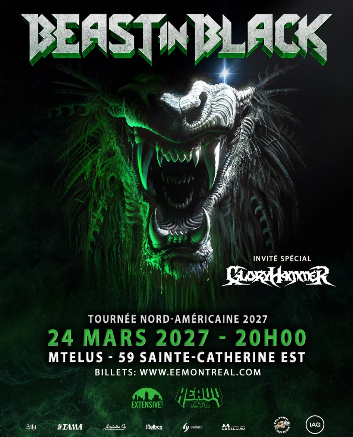 Beast In Black al Mtelus Tickets
