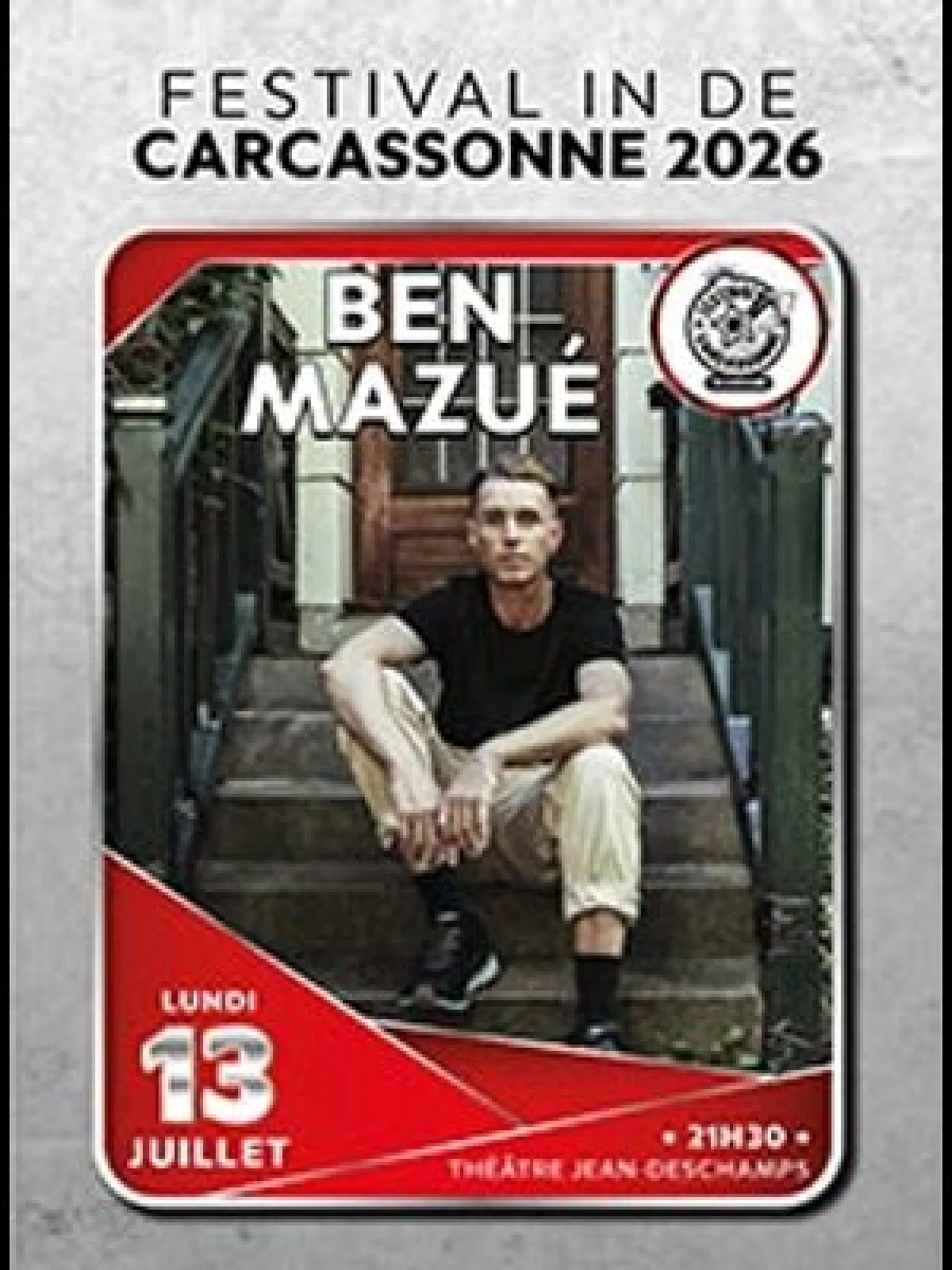 Billets Ben Mazué (Theatre Jean Deschamps - Carcassonne)