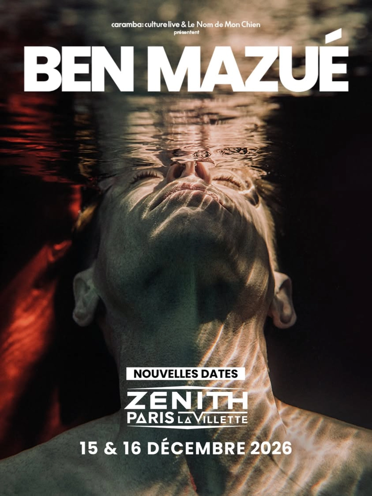 Billets Ben Mazué (Zenith Paris - Paris)