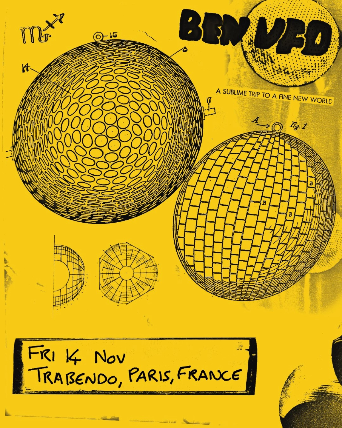 Billets Ben Ufo (Le Trabendo - Paris)