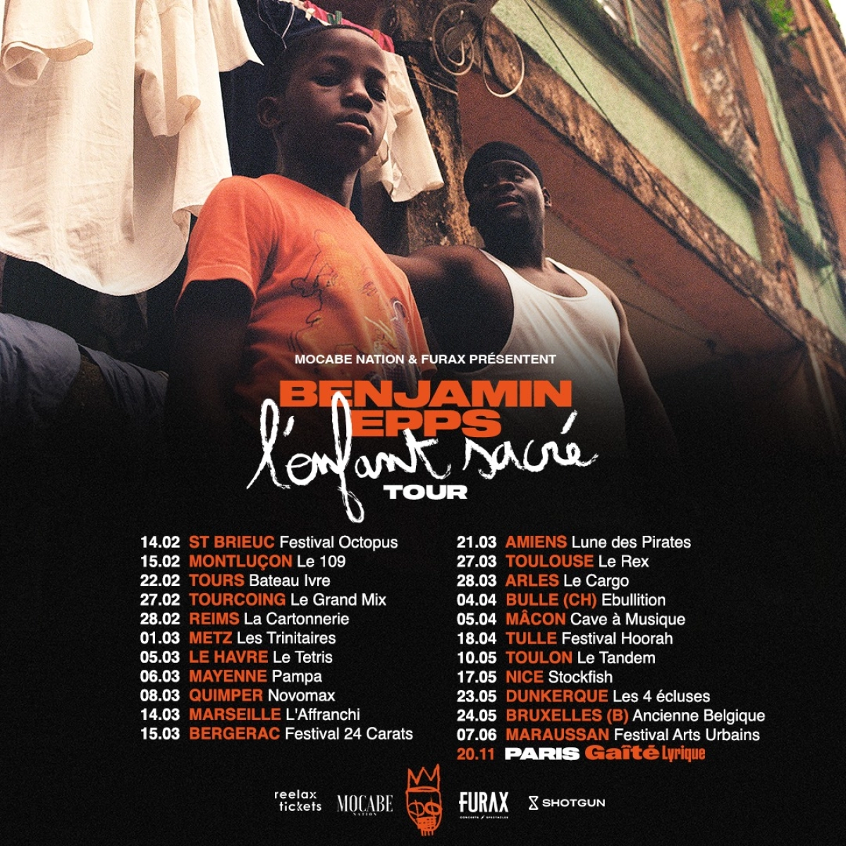 Benjamin Epps al Ancienne Belgique Tickets