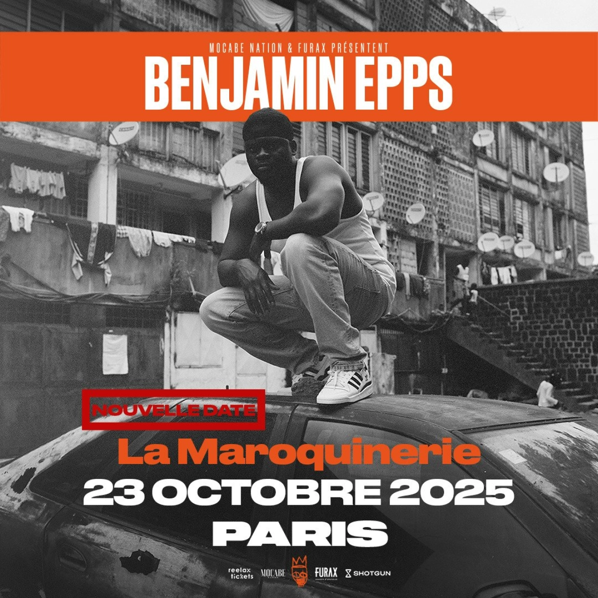 Billets Benjamin Epps (La Maroquinerie - Paris)