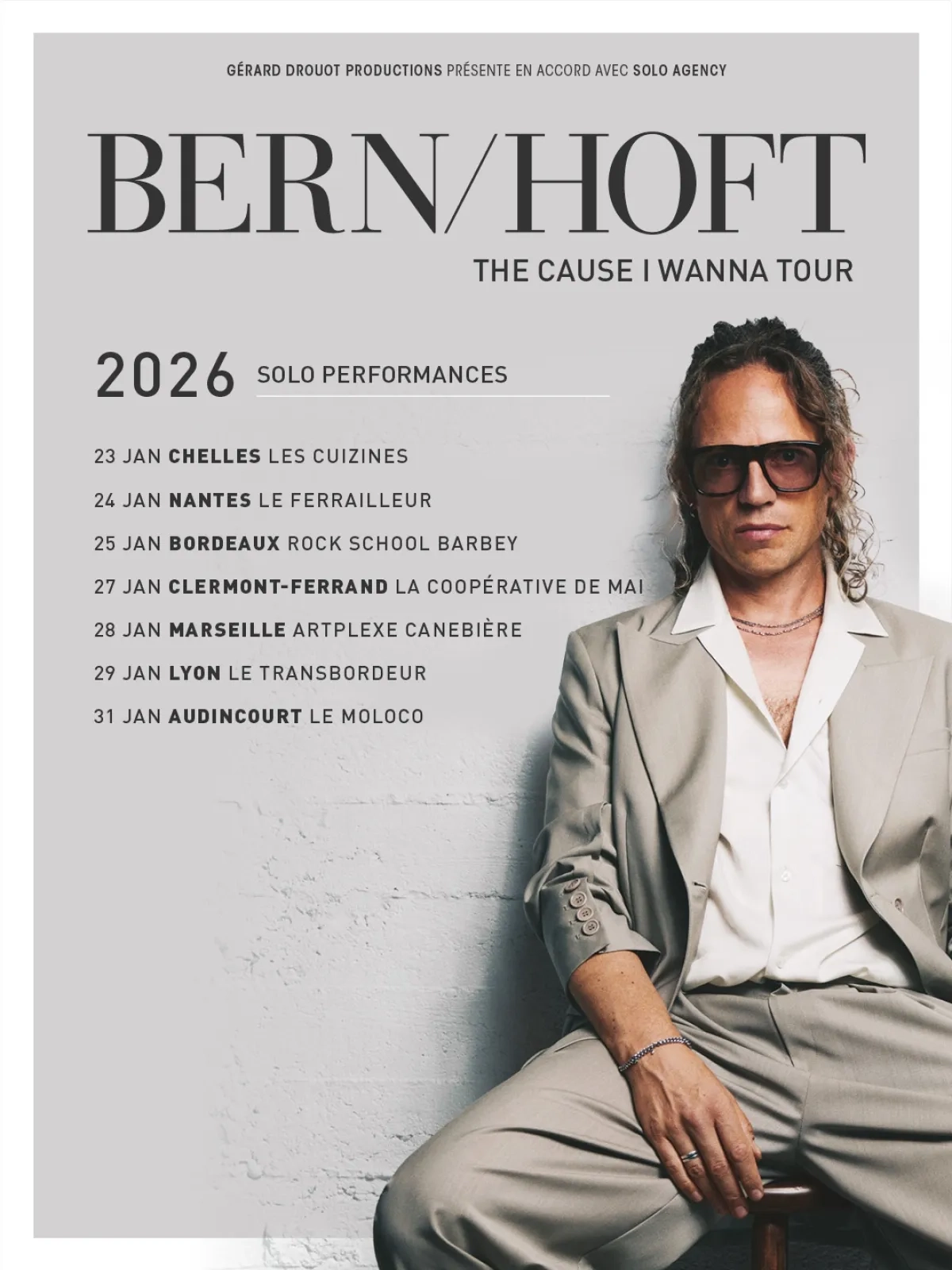 Billets Bernhoft (Le Transbordeur - Villeurbanne)