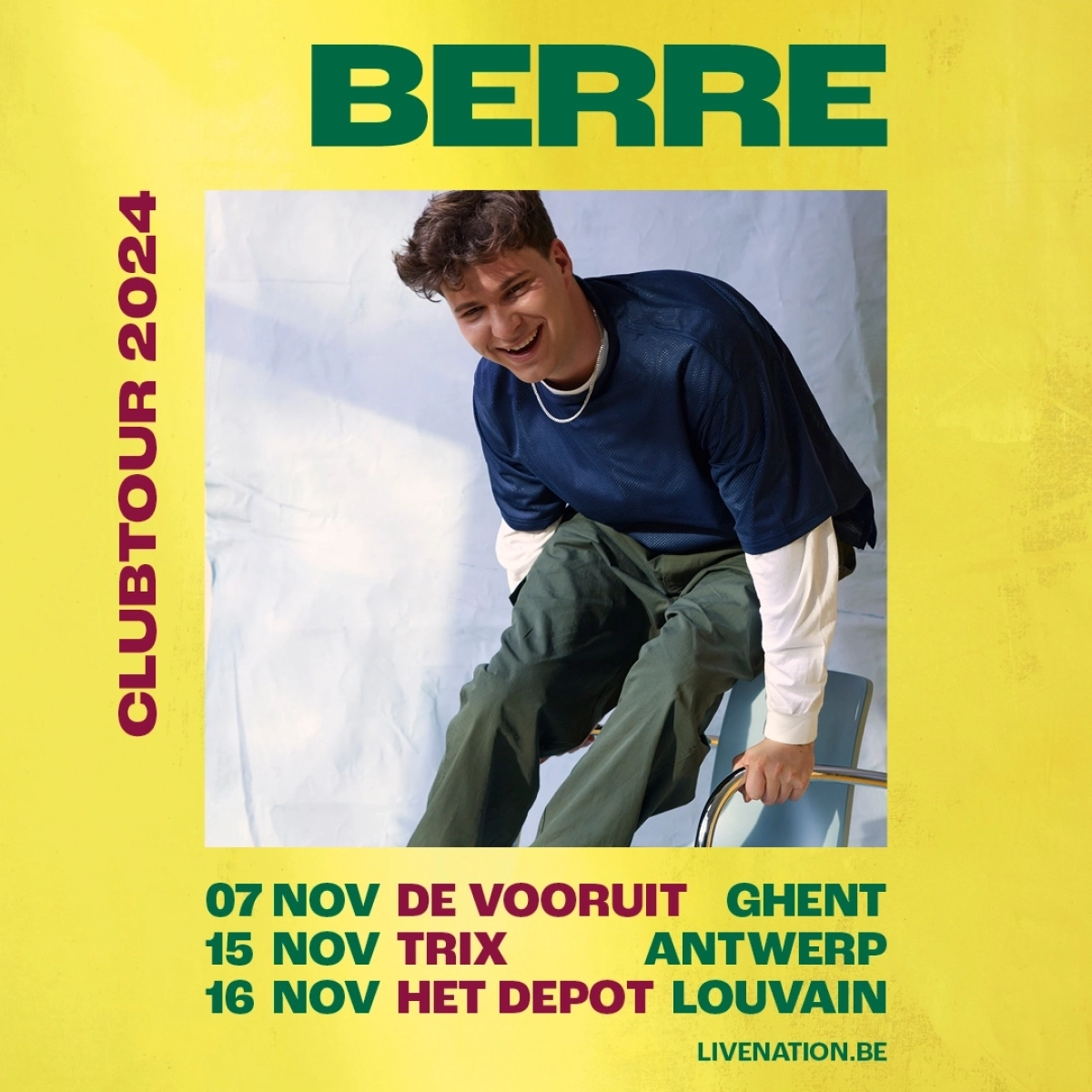 Berre at Het Depot Tickets