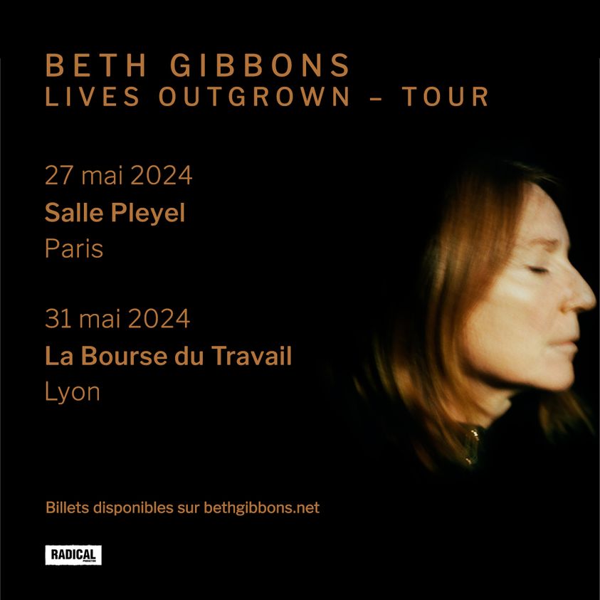 Billets Beth Gibbons (Bourse du Travail - Lyon)