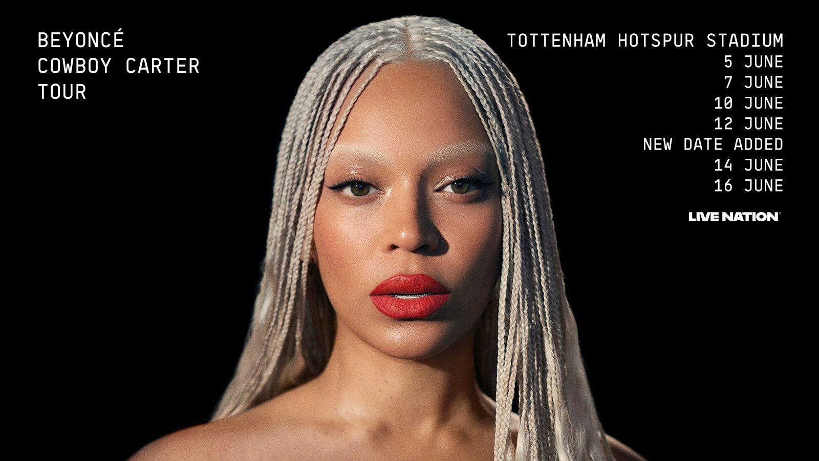 Billets Beyoncé (Tottenham Hotspur Stadium - Tottenham)