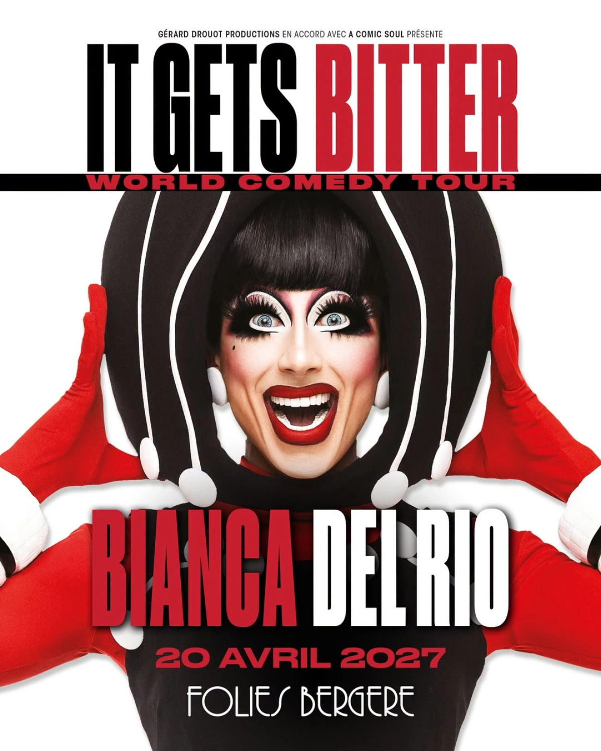 Billets Bianca Del Rio (Folies Bergere - Paris)