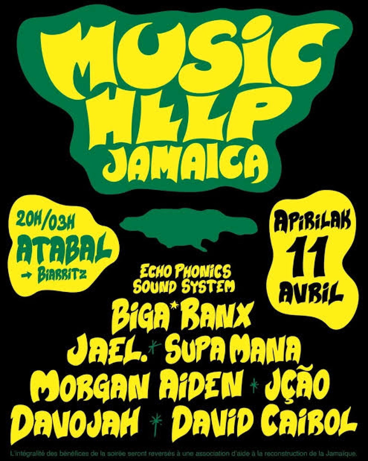 Billets Biga Ranx (Atabal - Biarritz)