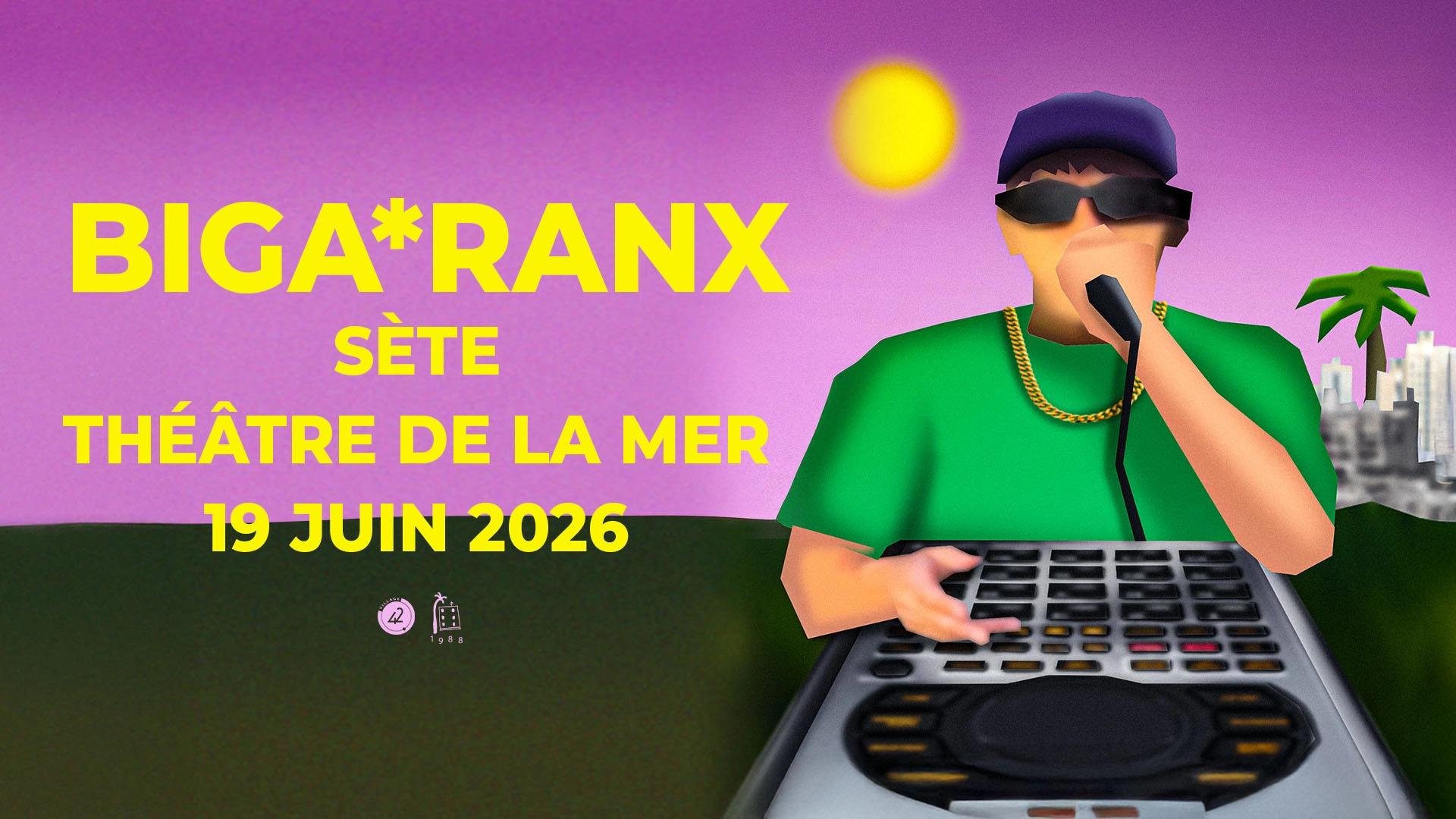 Biga Ranx en Theatre De La Mer Sete Tickets