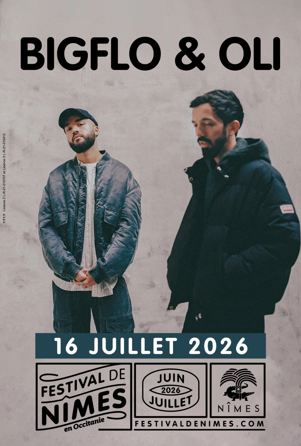 Billets Bigflo et Oli (Arenes de Nimes - Nimes)