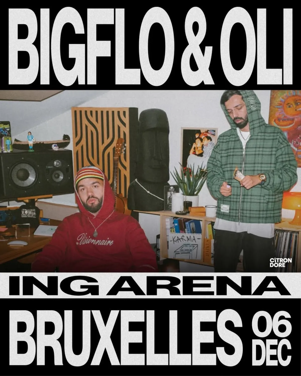 Billets Bigflo et Oli (ING Arena - Bruxelles)