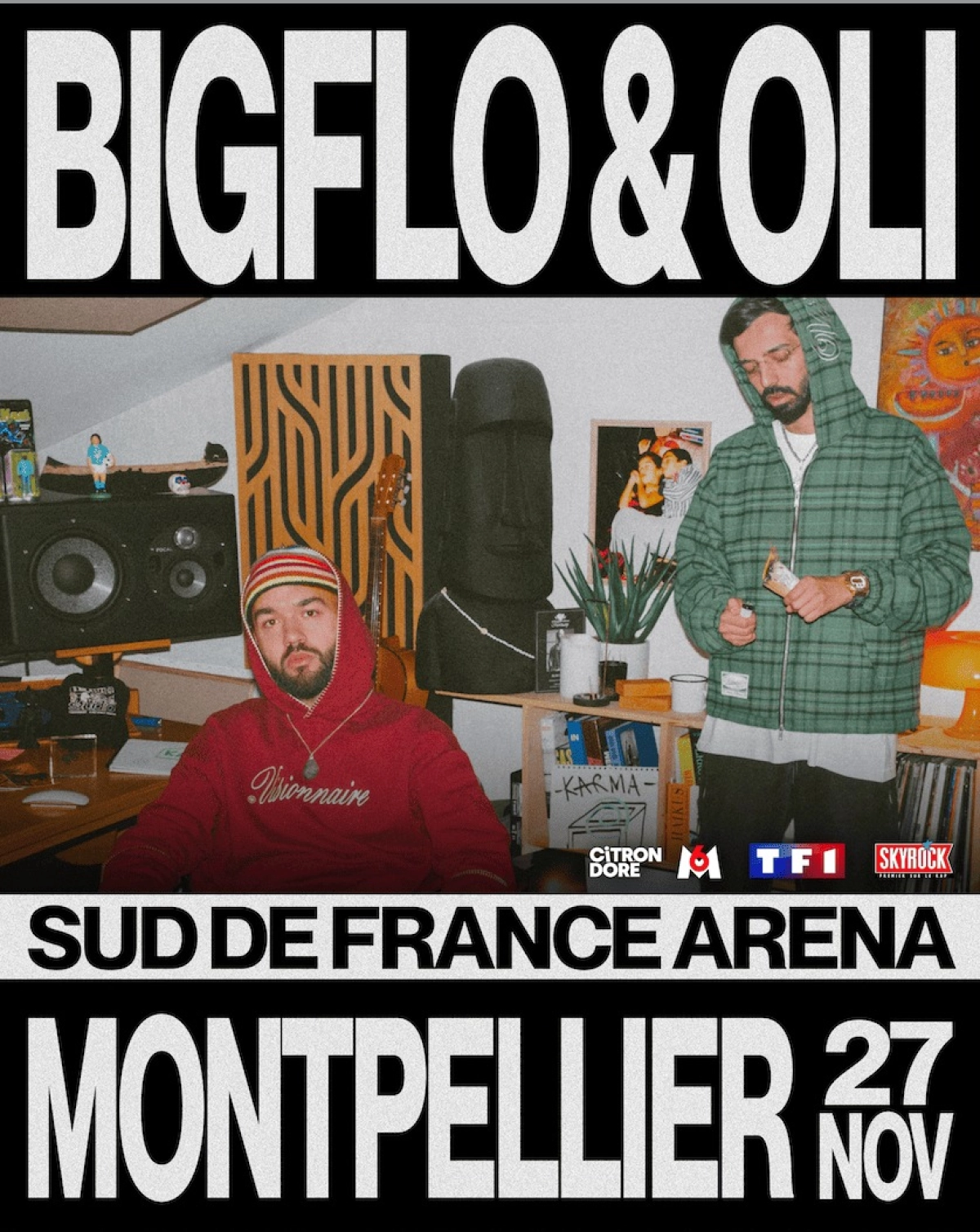 Billets Bigflo et Oli (Sud de France Arena - Montpellier)