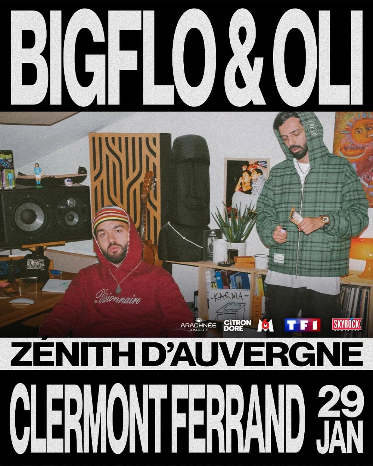 Bigflo et Oli en Zenith d'Auvergne Tickets